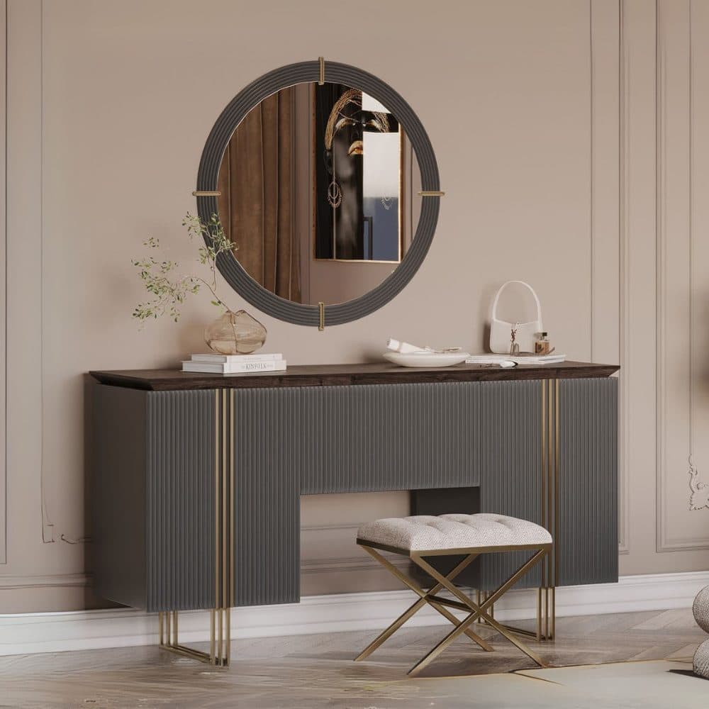 Madrid - Chest of Drawers + Mirror (New)