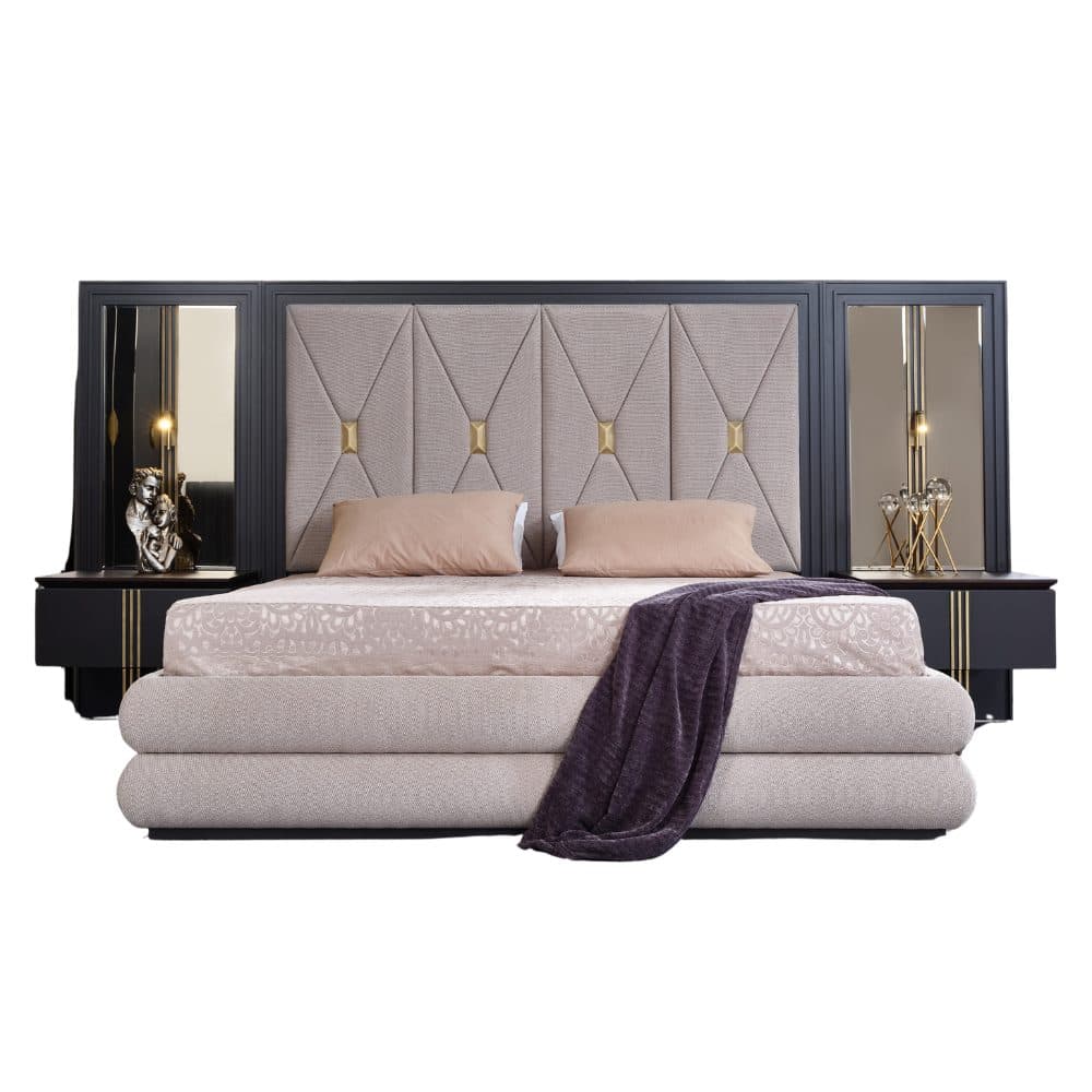 Madrid - Bed (Black)