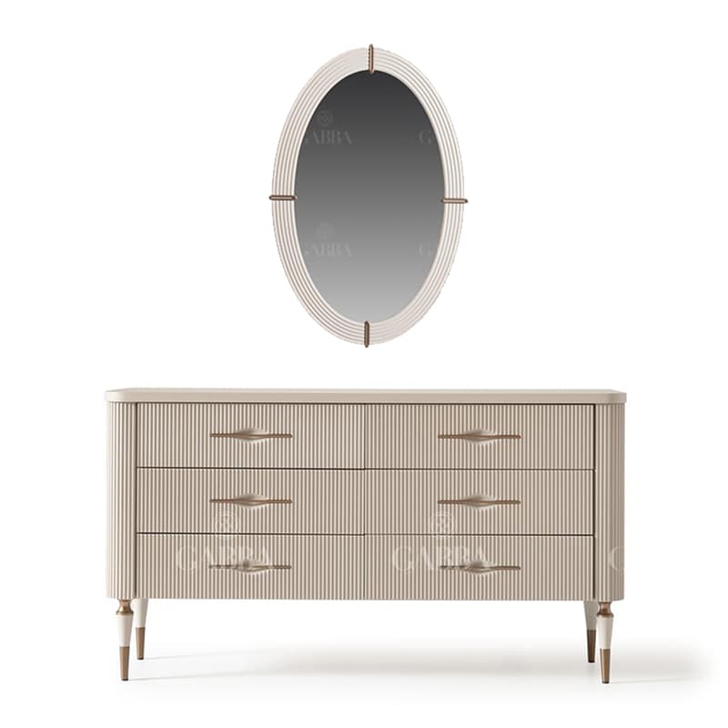 Ecrue - Chiffonier + Mirror