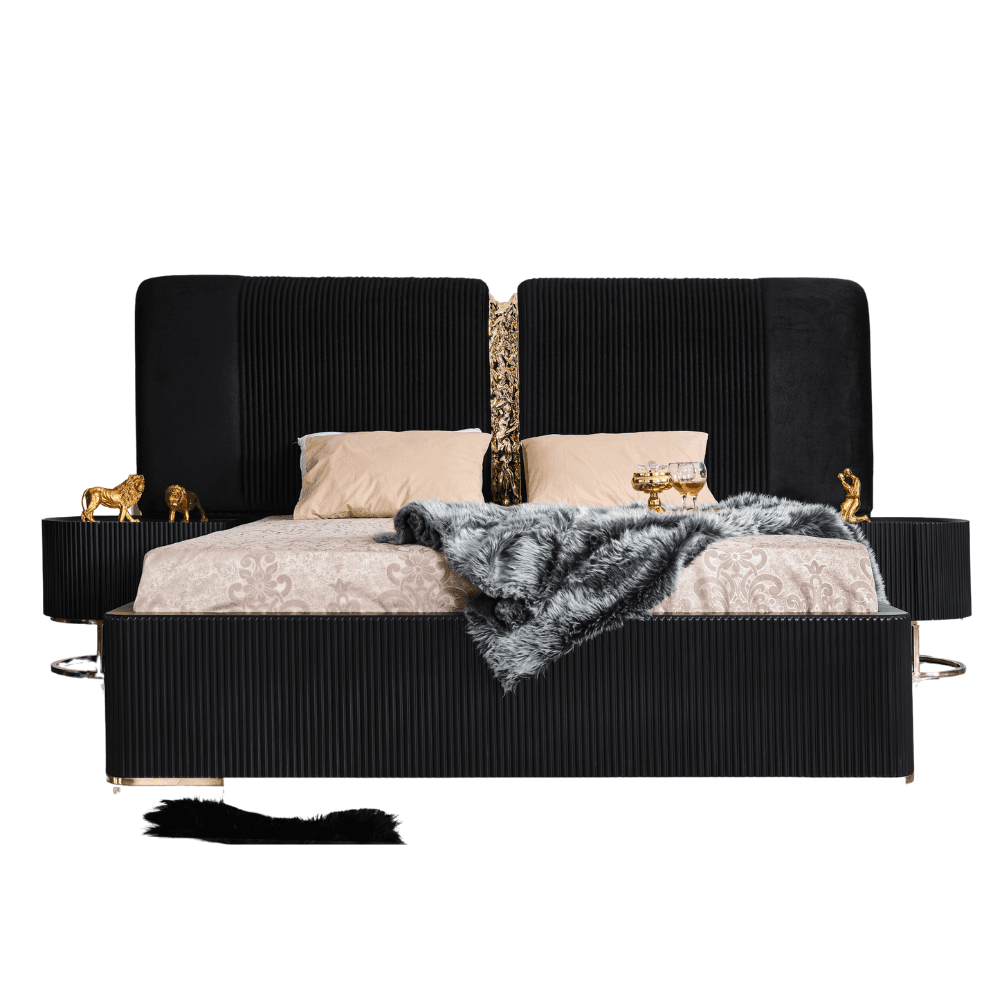 Lyon - Bed (Black)