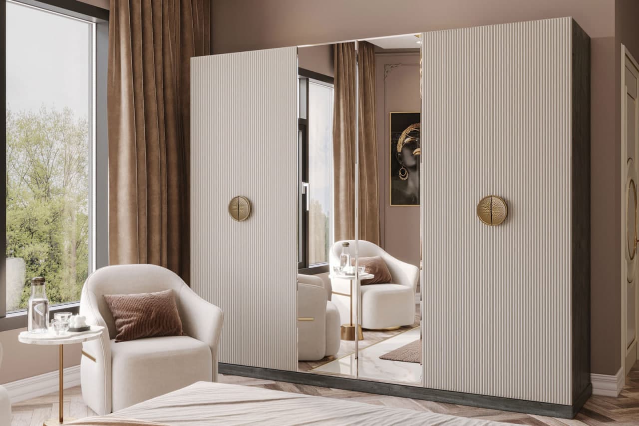 Madrid - Wardrobe (Cream)